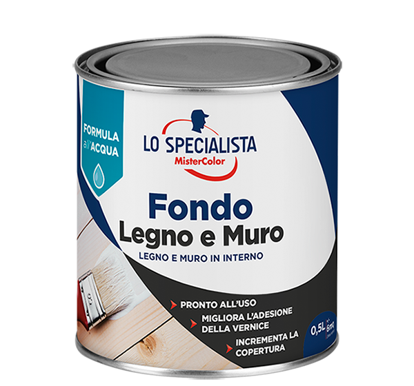 Pittura bianco opaco per legno