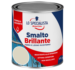 smalto brillante a solvente bianco ghiaccio