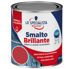 smalto brillante a solvente rosso