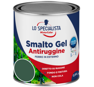 smalto gel antiruggine verde