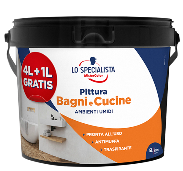 pittura per bagni e cucina