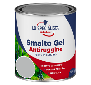 smalto gel antiruggine grigio