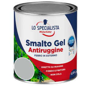 smalto gel antiruggine grigio